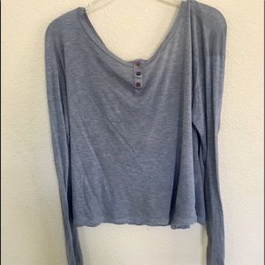Brandy Melville grey long sleeve